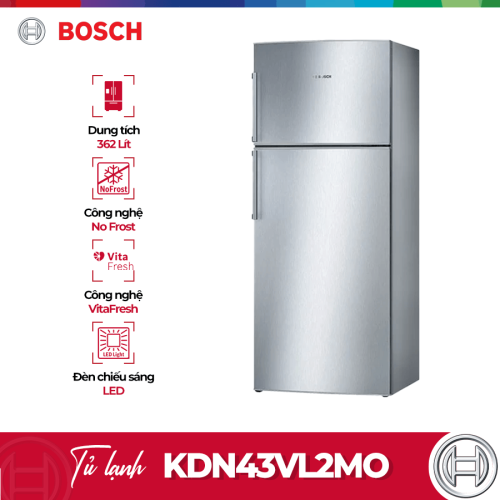 Tủ lạnh Bosch KDN43VL2MO