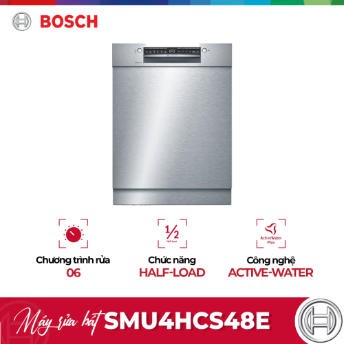 Máy rửa chén bát Bosch SMU4HCS48E