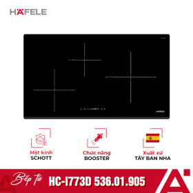 Bếp từ 3 vùng nấu Hafele HC-I773D 536.01.905