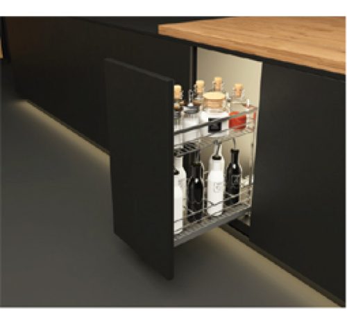 Bộ rổ gia vị Sonata Hafele 549.20.233 mạ chrome