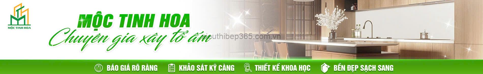 Thiết kế tủ bếp với chuyên gia Mộc Tinh Hoa